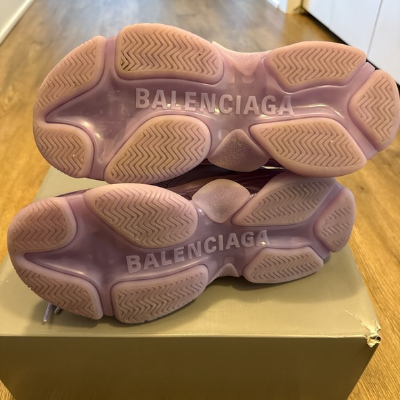 Balenciaga Lilac Men's Sneakers - Picture 5 of 7
